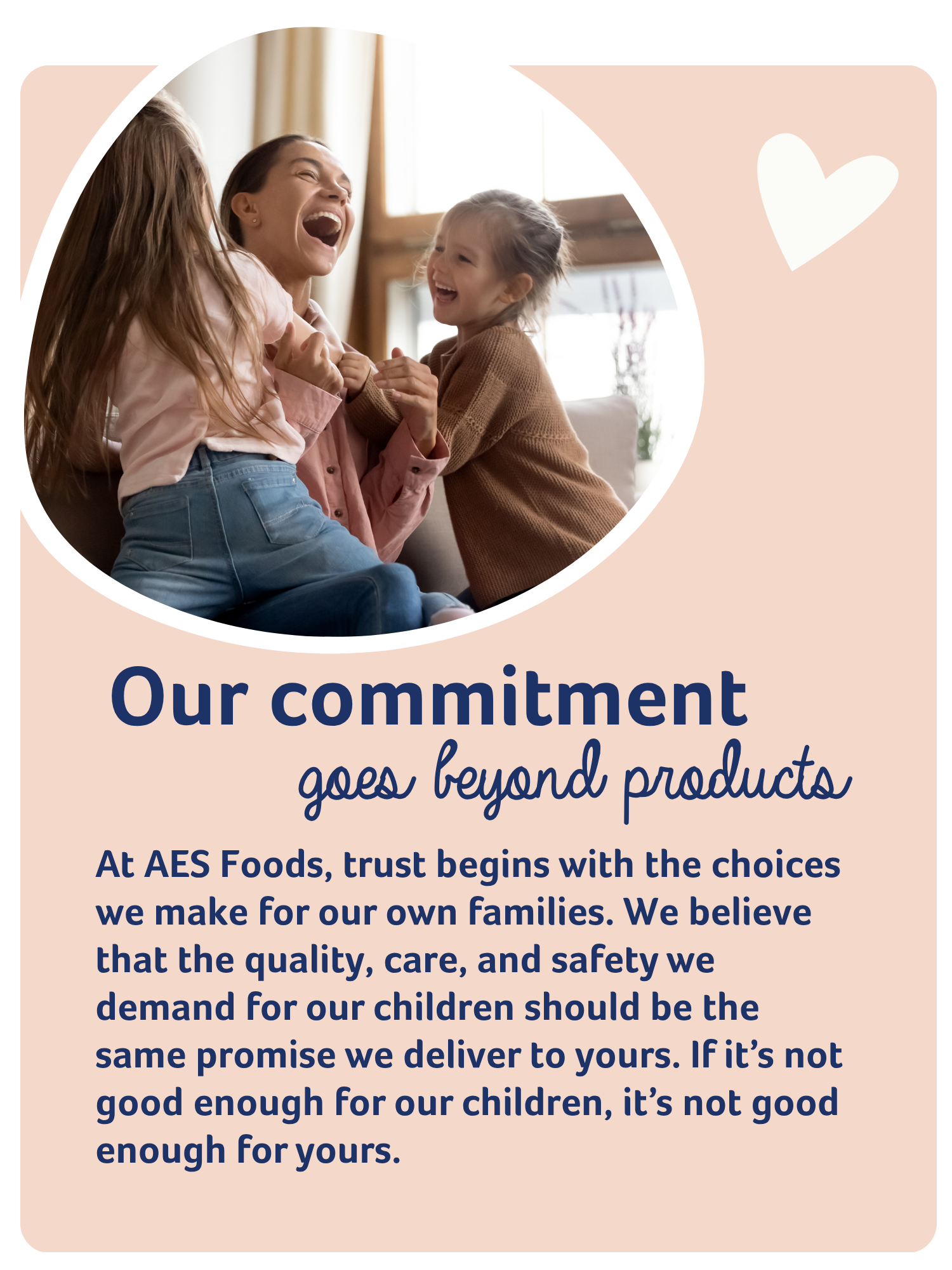 Our commitment goes beyond products
